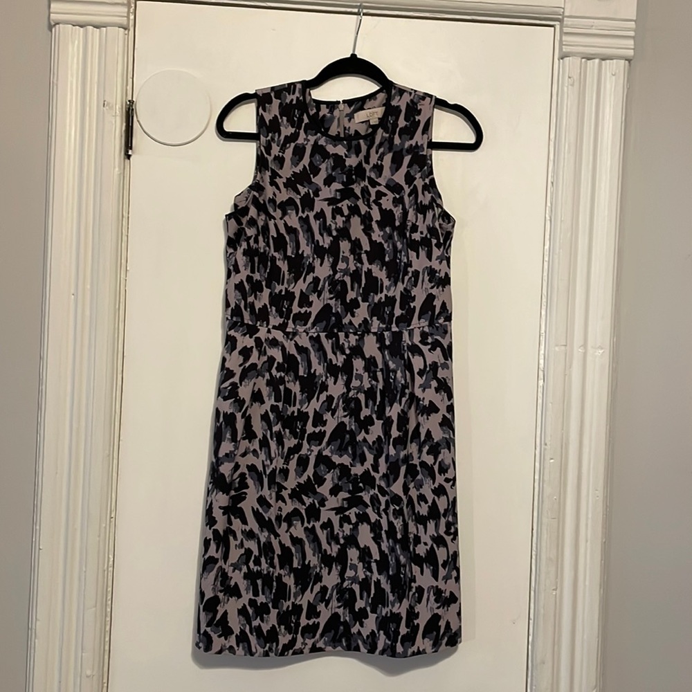 Loft Cheetah Business Dress